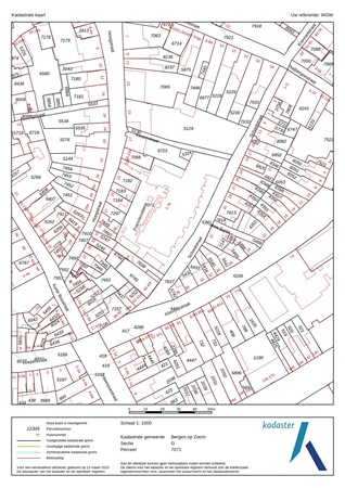 Floorplan - Franciscusberg 64, 4611 MZ Bergen op Zoom